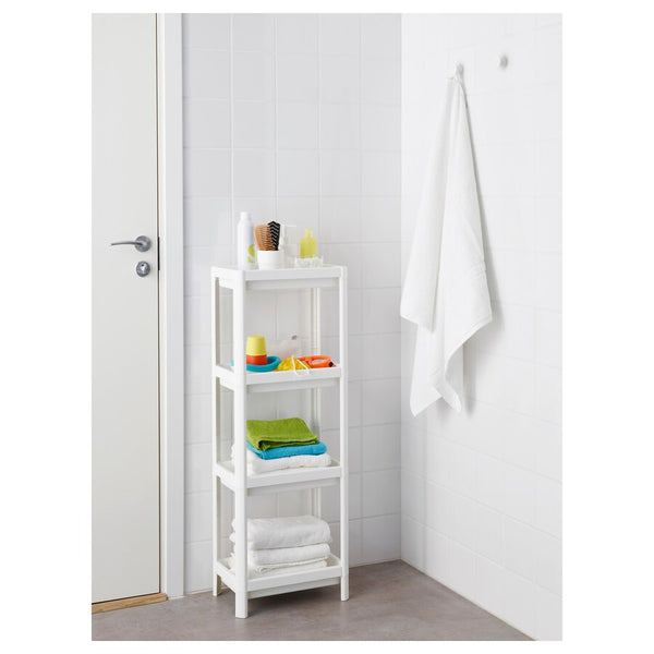 IKEA VESKEN shelf unit, white, 36x23x100 cm